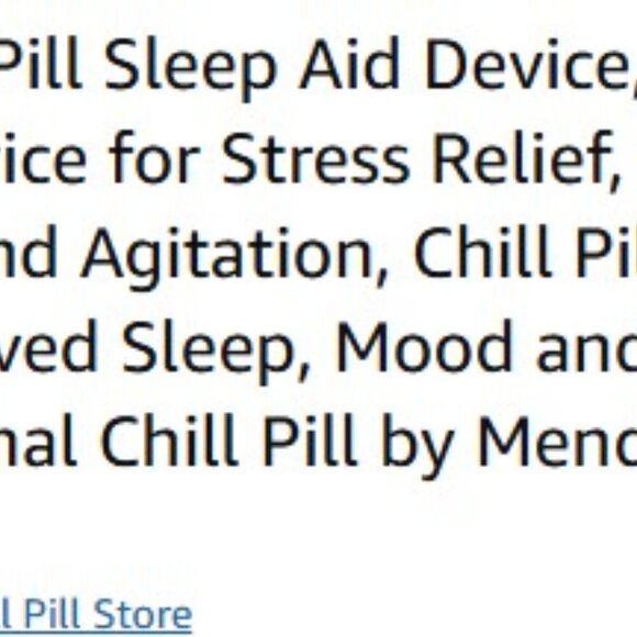 The Chill Pill Sleep Aid Device - New in box - Picture 8 of 16